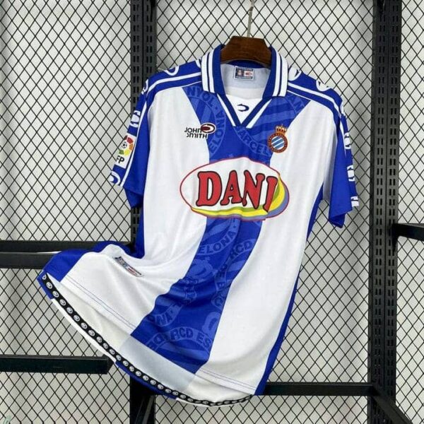RCD Espanyol 1999-00 Home Retro Jersey