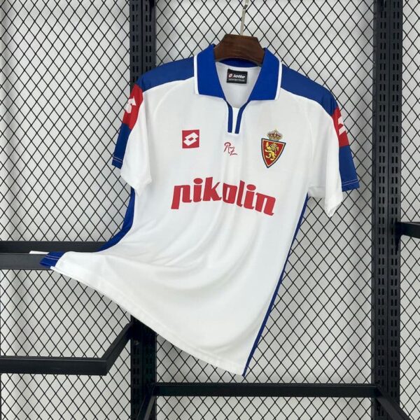 Real Zaragoza 2004-05 Home Retro Jersey