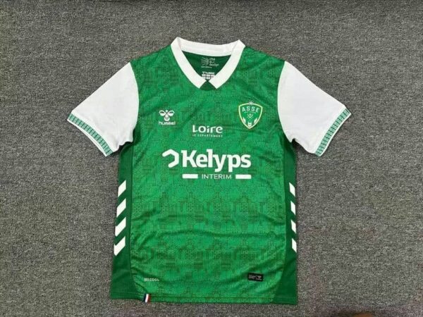 Saint-Etienne 2025-26 Home Jersey Fan Version