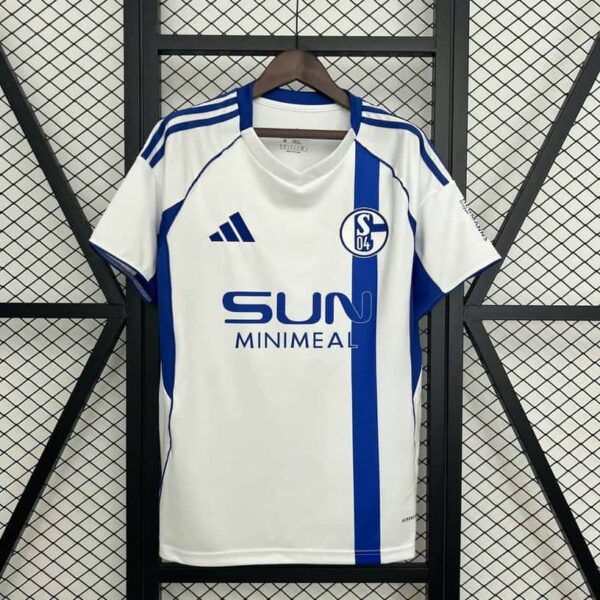 Schalke 04 2025-26 Away Jersey Fan Version