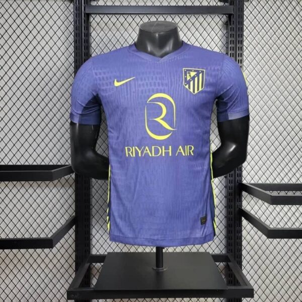 Atletico Madrid 2025-26 Away Jersey Player Version