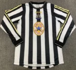 Newcastle United 1997-99 Home Retro Long Sleeve Jersey