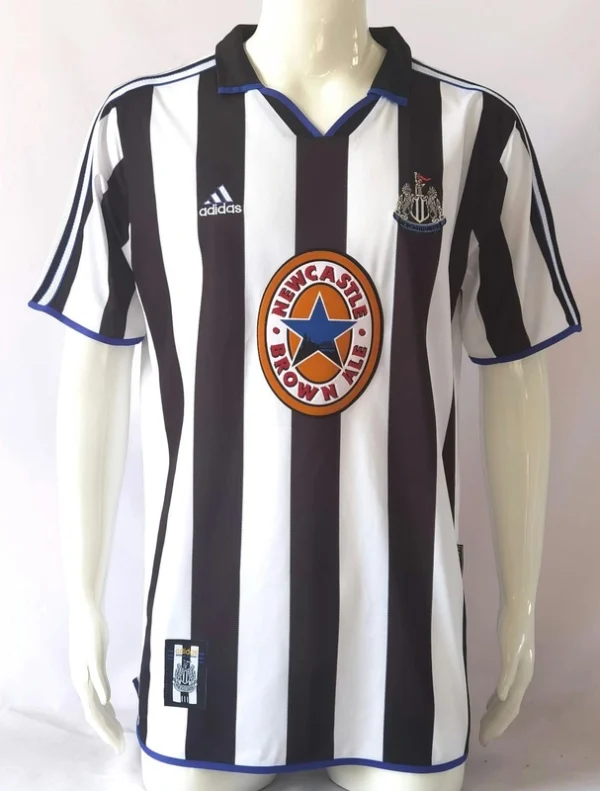 Newcastle United 1999-00 Home Retro Jersey