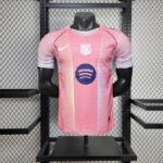 Barcelona 2025-26 Pink Gradient Line Special Edition Jersey Player Version