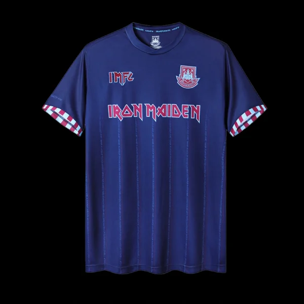 Iron Maiden x West Ham United Away Retro Jersey