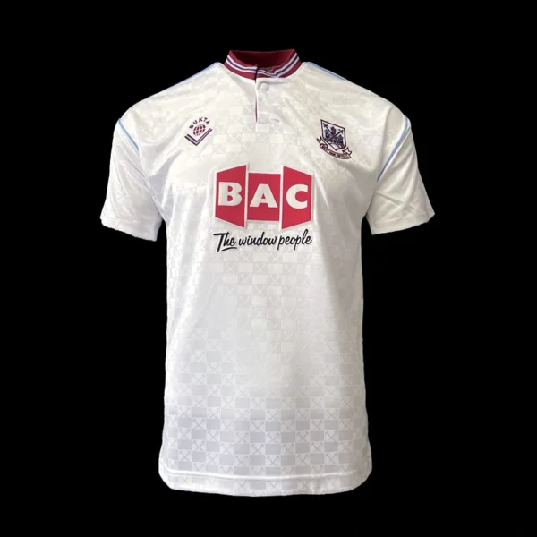 West Ham United 1989-90 Away Retro Jersey