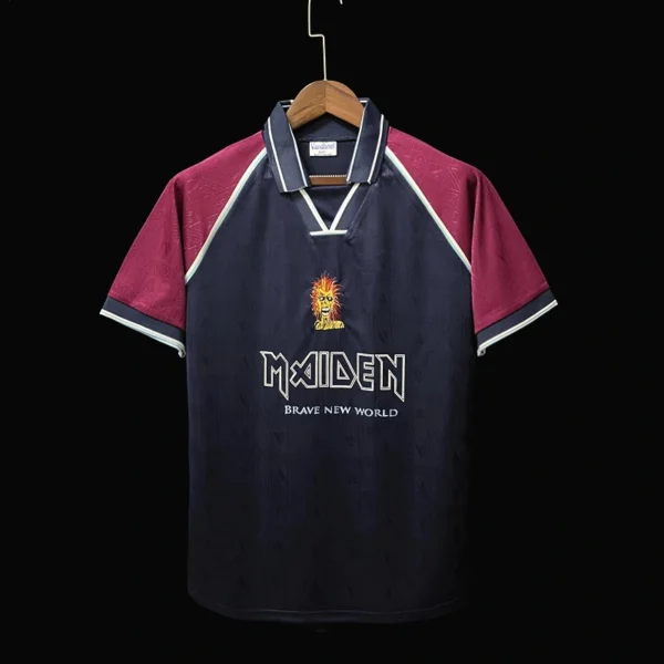 West Ham United 1999-00 Iron Maiden Home Retro Jersey