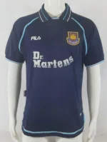 West Ham United 1999-01 Second Away Retro Jersey