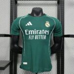 Real Madrid 2025-26 Green Special Edition Jersey Player Version