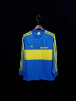 Boca Juniors 1981-82 Home Retro Long Sleeve Jersey