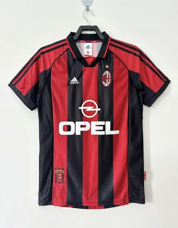 AC Milan 1999-00 Home Retro Jersey