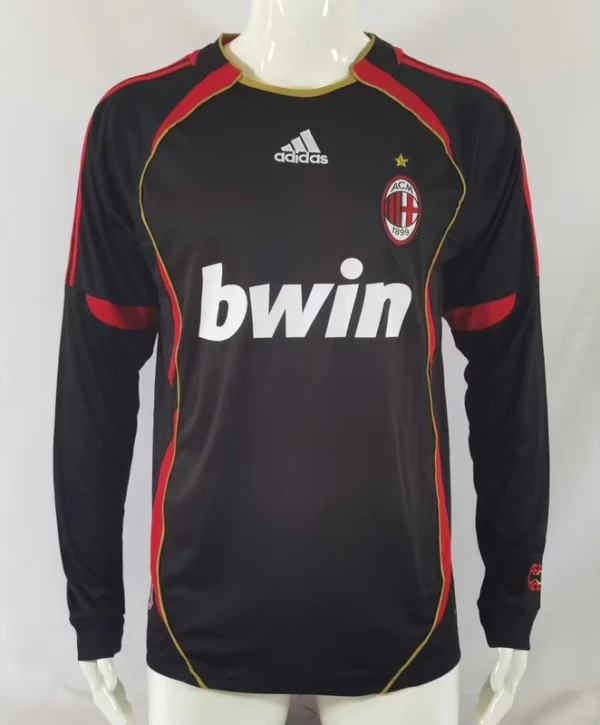 AC Milan 2006-07 Second Away Retro Long Sleeve Jersey