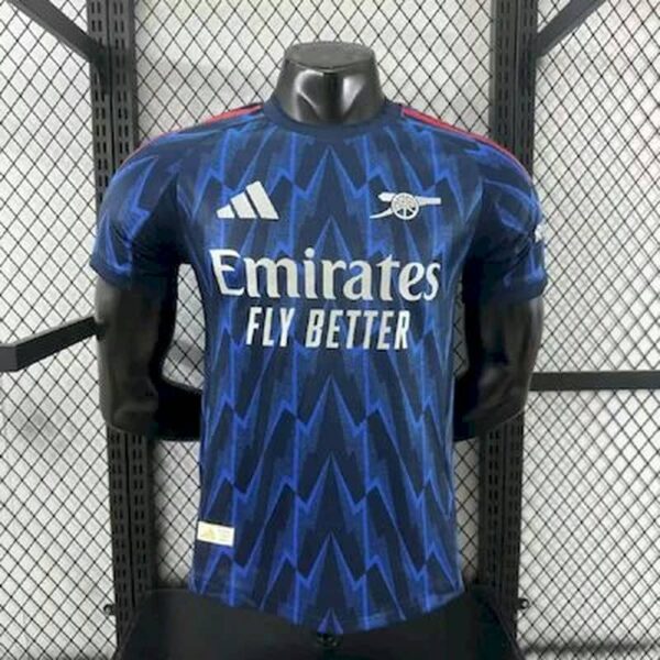 Arsenal 2025-26 Away Jersey Player Version
