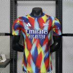 Arsenal 2025-26 Multicolor Flame Training Jersey Player Version