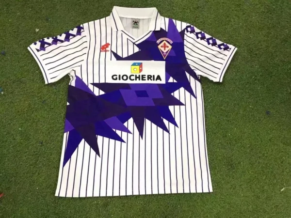 Fiorentina 1991-92 Away Retro Jersey