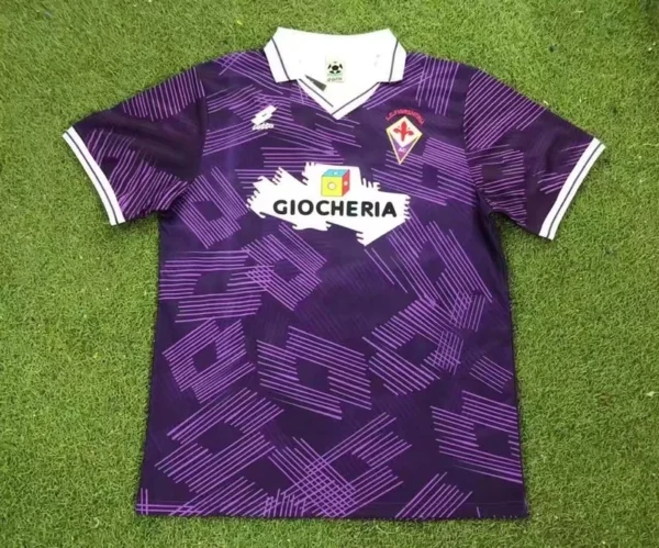 Fiorentina 1991-92 Home Retro Jersey