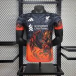 Liverpool 2025-26 Black Flame Phoenix Special Edition Jersey Player Version