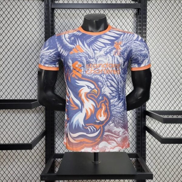 Liverpool 2025-26 Blue Orange Phoenix Special Edition Jersey Player Version