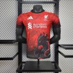 Liverpool 2025-26 Black Red Fury Phoenix Special Edition Jersey Player Version