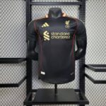 Liverpool 2025-26 Second Away Jersey Player Version