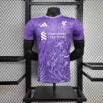 Liverpool 2025-26 Violet Linework Phoenix Special Edition Jersey Player Version