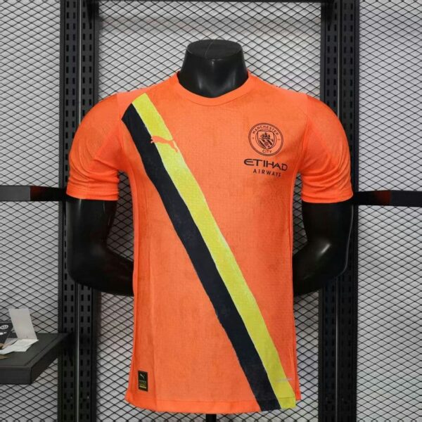Manchester City 2025-26 Second Away Jersey Player Version