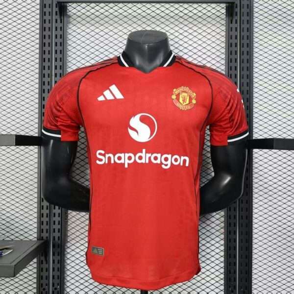 Manchester United 2025-26 Home Jersey Player Version