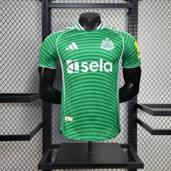 Newcastle United 2025-26 Away Jersey Player Version
