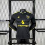 Manchester United 2025-26 Third Long Sleeve Jersey Player Version