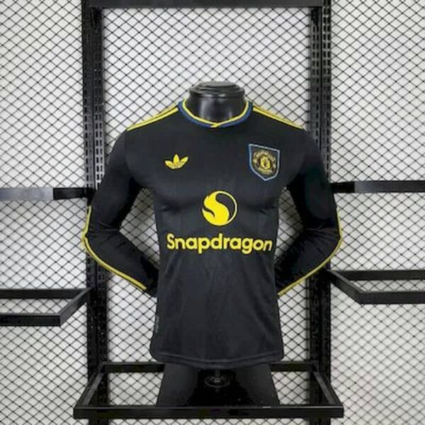 Manchester United 2025-26 Third Long Sleeve Jersey Player Version