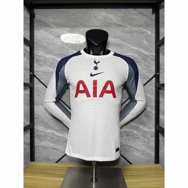Tottenham Hotspur 2025-26 Home Jersey Long Sleeve Player Version