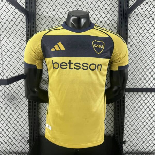 Boca Juniors 2025-26 Away Jersey Player Version