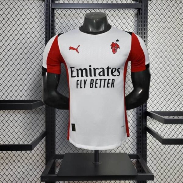 AC Milan 2025-26 Away Jersey Player Version