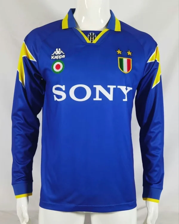 Juventus 1995-96 Away Retro Long Sleeve Jersey