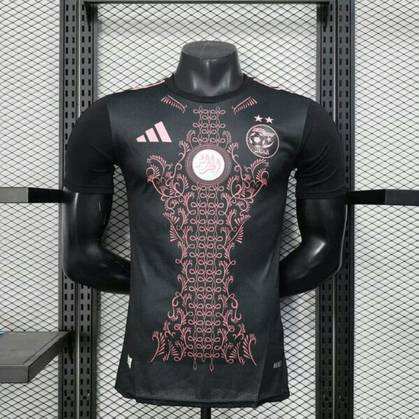 Algeria 2025-26 Black Pink Floral Special Edition Jersey Player Version