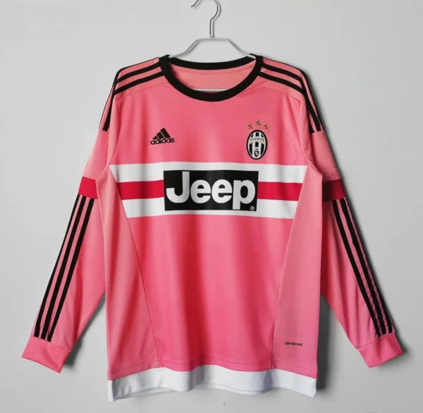 Juventus 2015-16 Away Retro Long Sleeve Jersey
