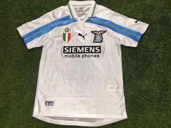 Lazio 2000-01 Second Away Retro Jersey