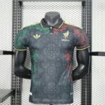 Mexico 2025-26 Black Red Green Floral Special Edition Jersey Player Version