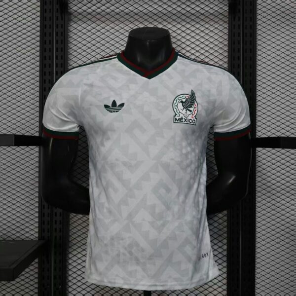 Mexico 2025-26 White Geometric Special Edition Jersey Player Version