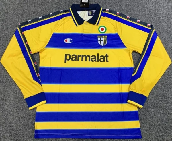 Parma 1999-00 Home Retro Long Sleeve Jersey