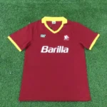 AS Roma 1989-90 Home Retro Jersey