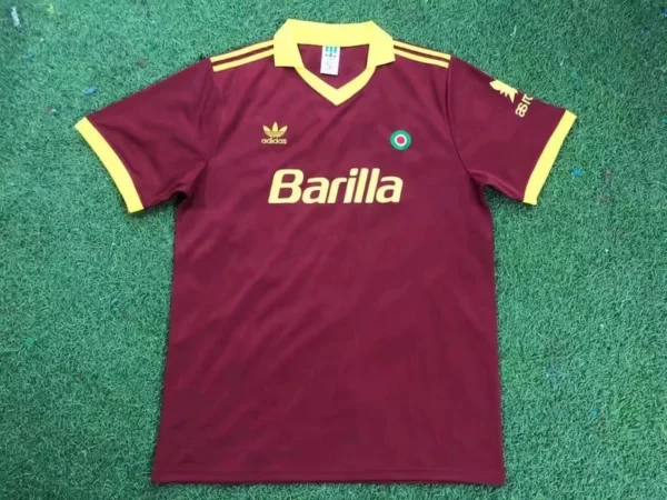 AS Roma 1991-92 Home Retro Jersey