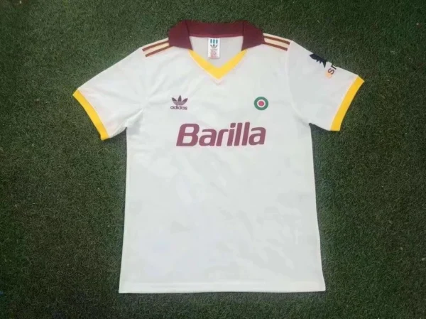 AS Roma 1991-92 Away Retro Jersey