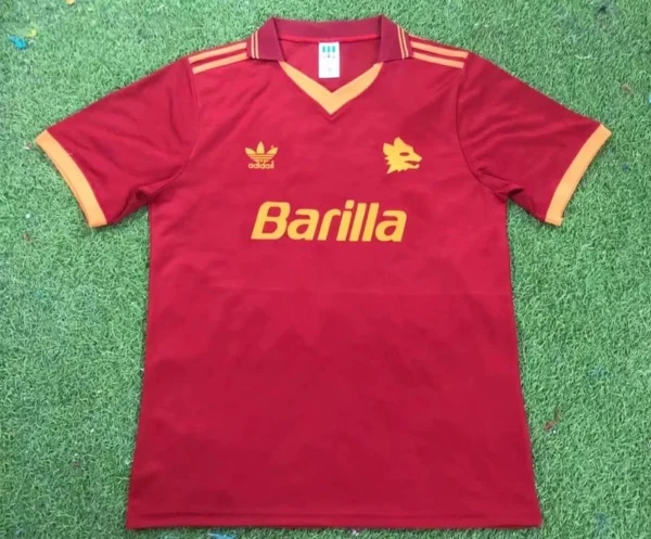 AS Roma 1992-94 Home Retro Jersey