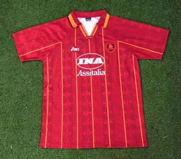 AS Roma 1996-97 Home Retro Jersey