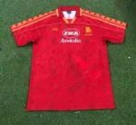 AS Roma 1995-96 Home Retro Jersey
