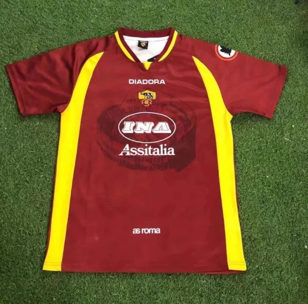 AS Roma 1997-98 Home Retro Jersey