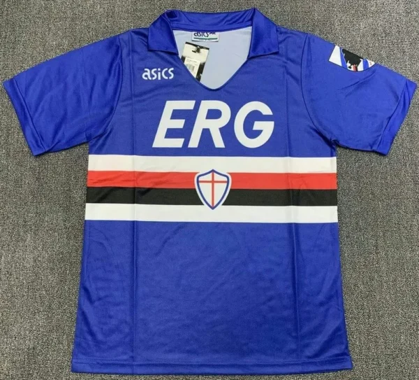 Sampdoria 1990-91 Home Retro Jersey