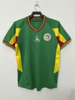 Senegal 2002-03 Green Retro Jersey - Image 2