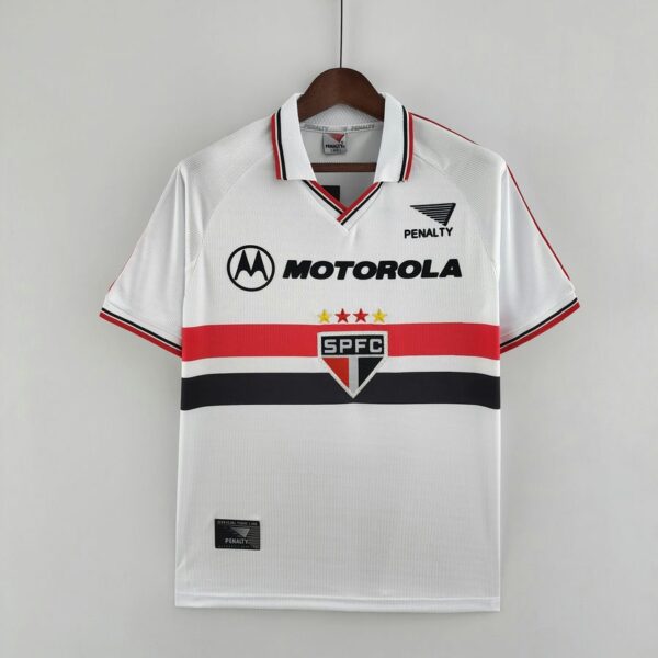 Sao Paulo 1999-00 Home Retro Jersey